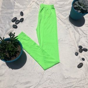New Green leggings